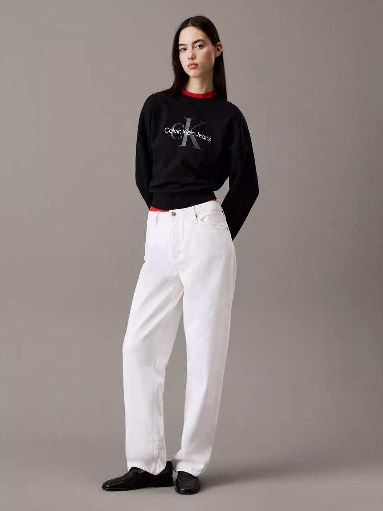 CALVIN KLEIN JEANS LS MONOLOGO FRENCH T