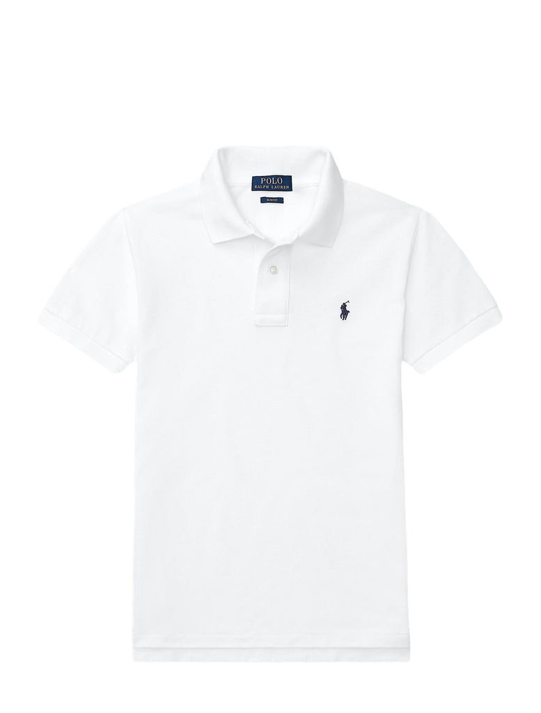 RALPH LAUREN SLIM FIT COTTON MESH POLO SHIRT