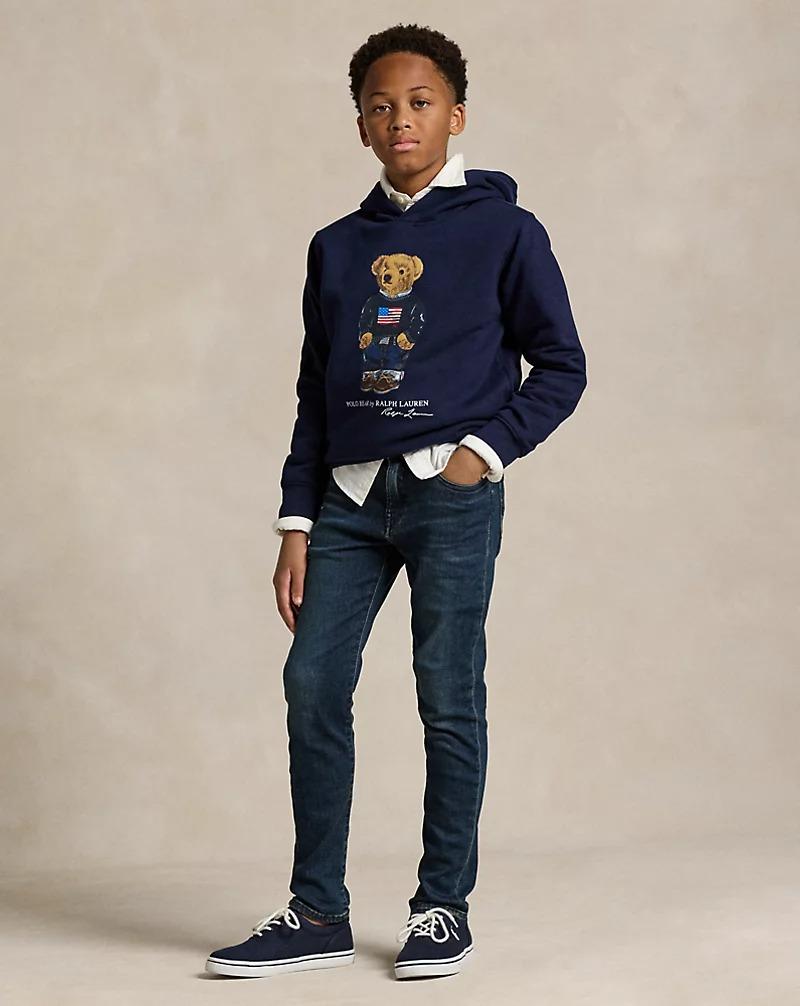 RALPH LAUREN ELDRIDGE SKN-BOTTOMS-DENIM