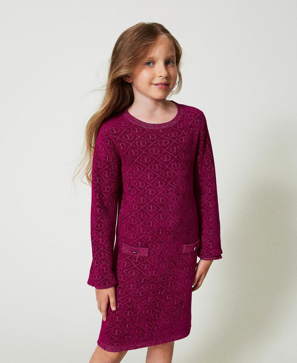 TWINSET ABITO MORBIDO CORTO IN MAGLIA