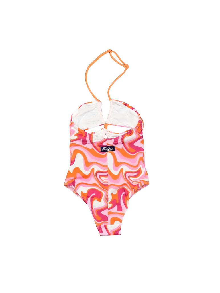 MC2 SAINT BARTH GIRL CUT OUT ONE PIECE