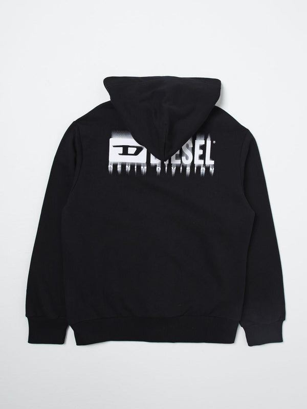 DIESEL SVOUGZIP OVER SWEAT-SHIRT