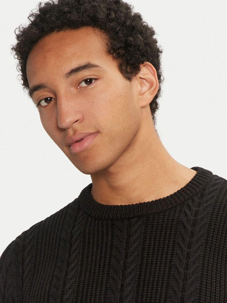 JACK AND JONES JCOCIPHER KNIT CREW NECK