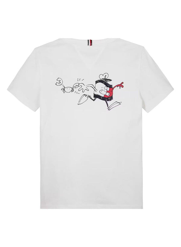 TOMMY HILFIGER FLAG FUN TEE SS