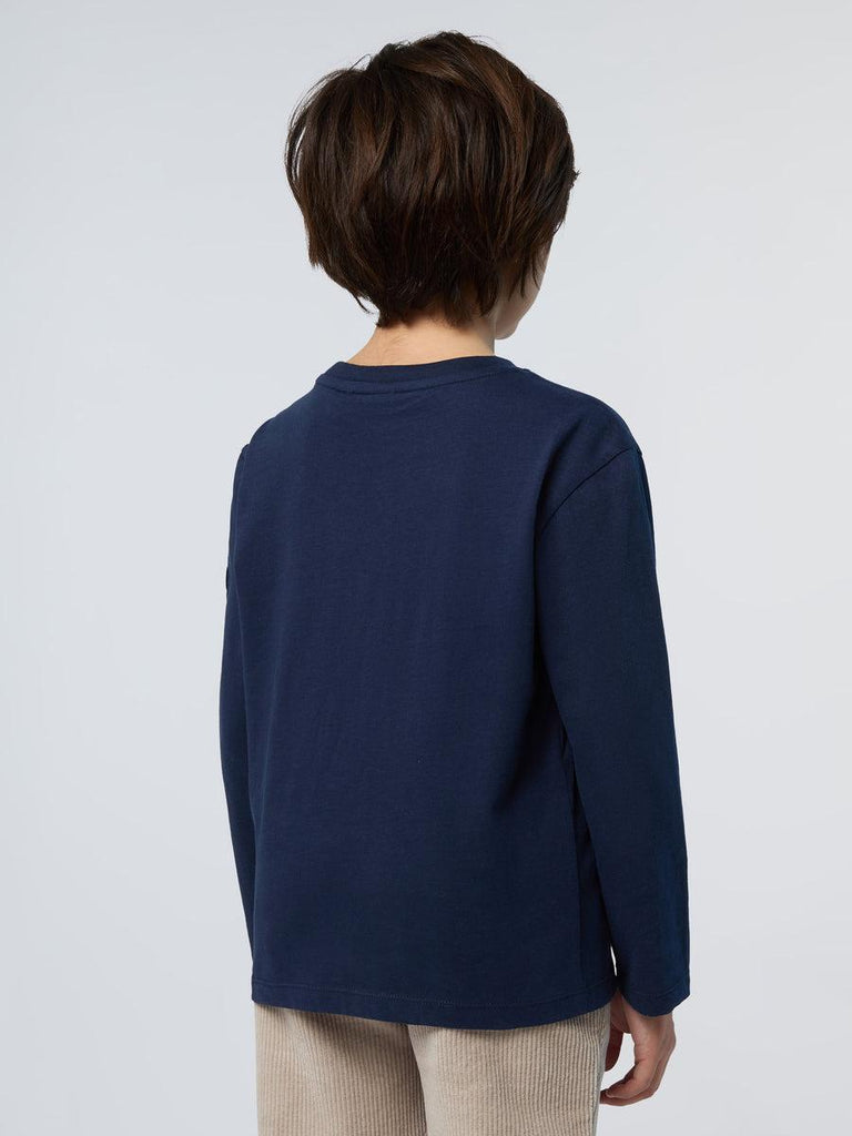NORTH SAILS T SHIRT LONG SLEEVE W/GRAPHIC