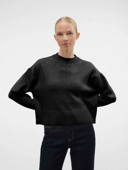 VERO MODA VMGOLD LINK LS SHORT O-NECK PULLOVER BOO