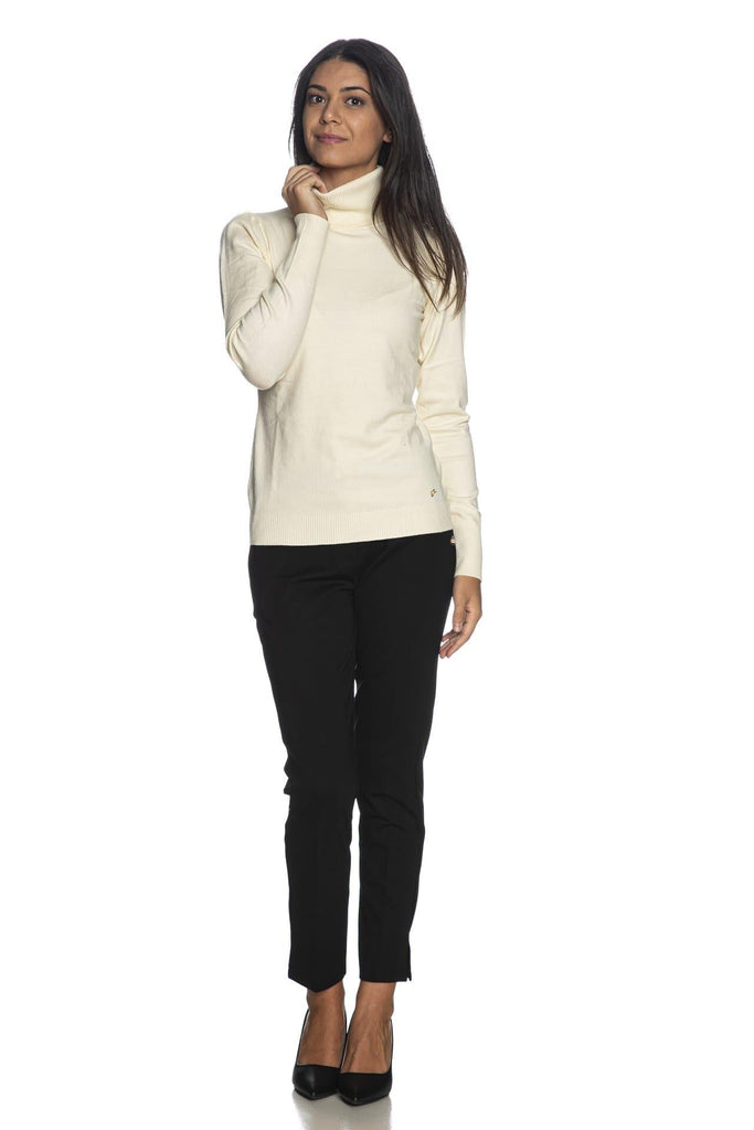 YES ZEE MAGLIA DONNA DOLCEVITA, MANICHE A SBUFFO