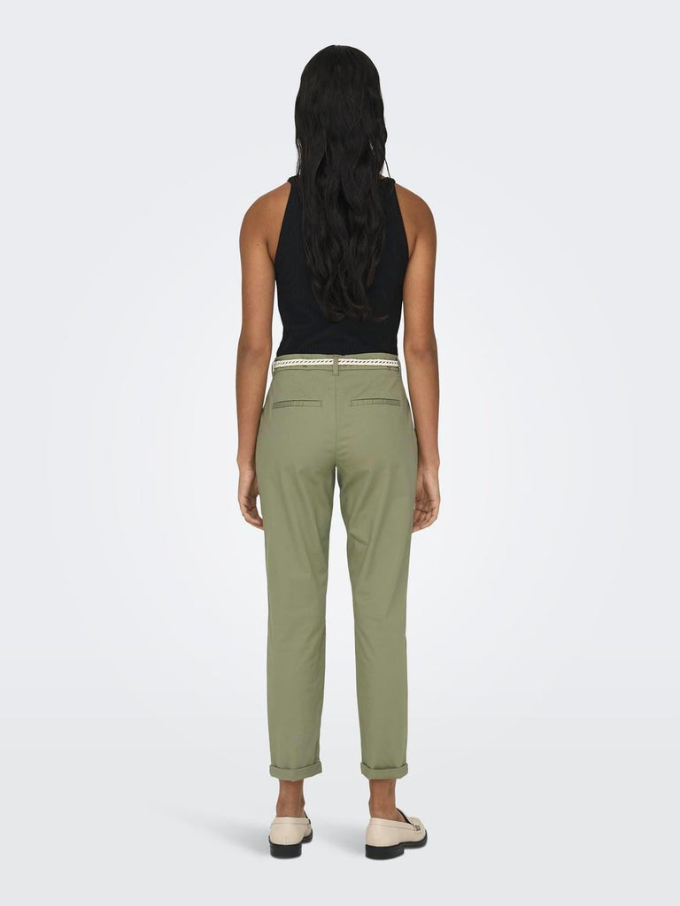 ONLY ONLBIANA MW COTTON BELT CHINO CC PNT