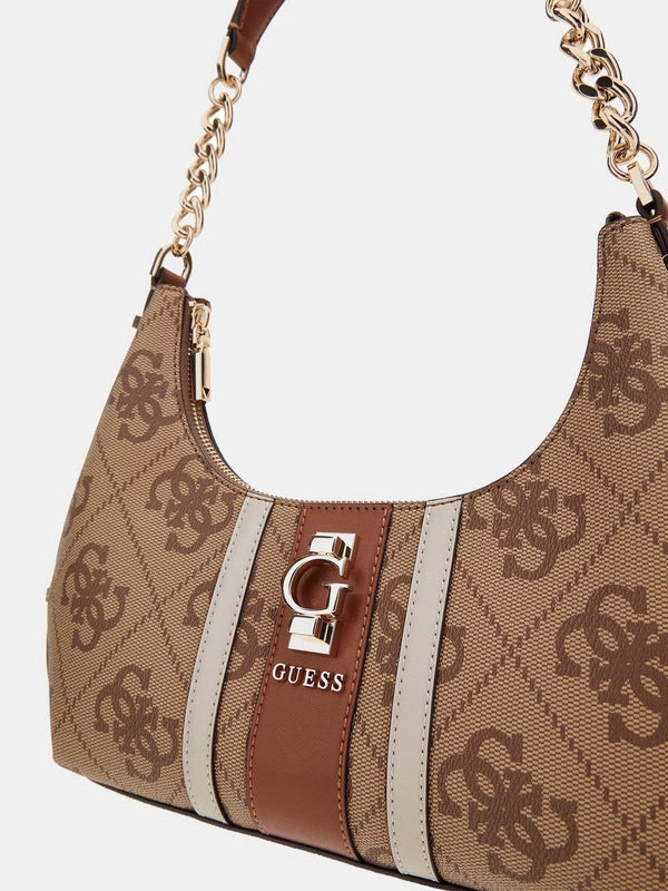 GUESS ERENIA TOP ZIP SHOULDER BAG