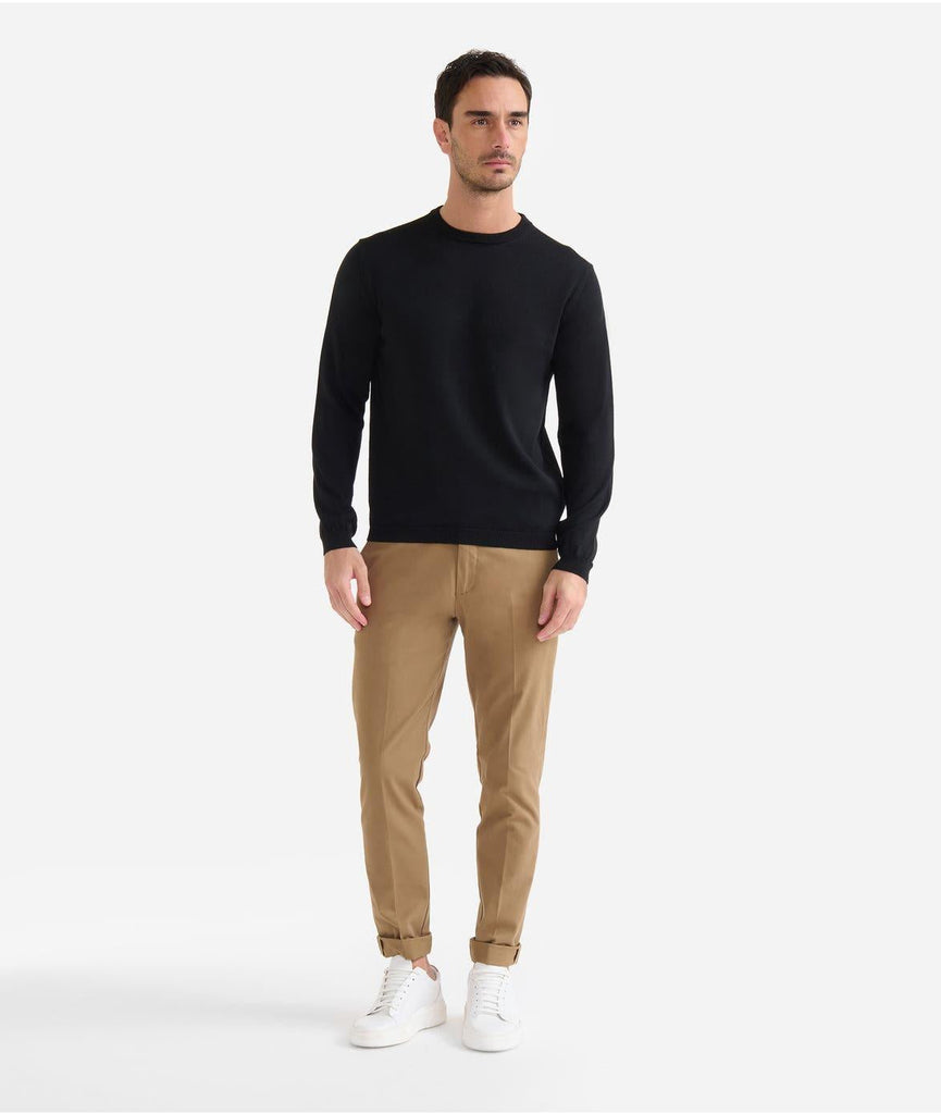 Alviero Martini 1ª CLASSE ROUND-NECK WITH PATC