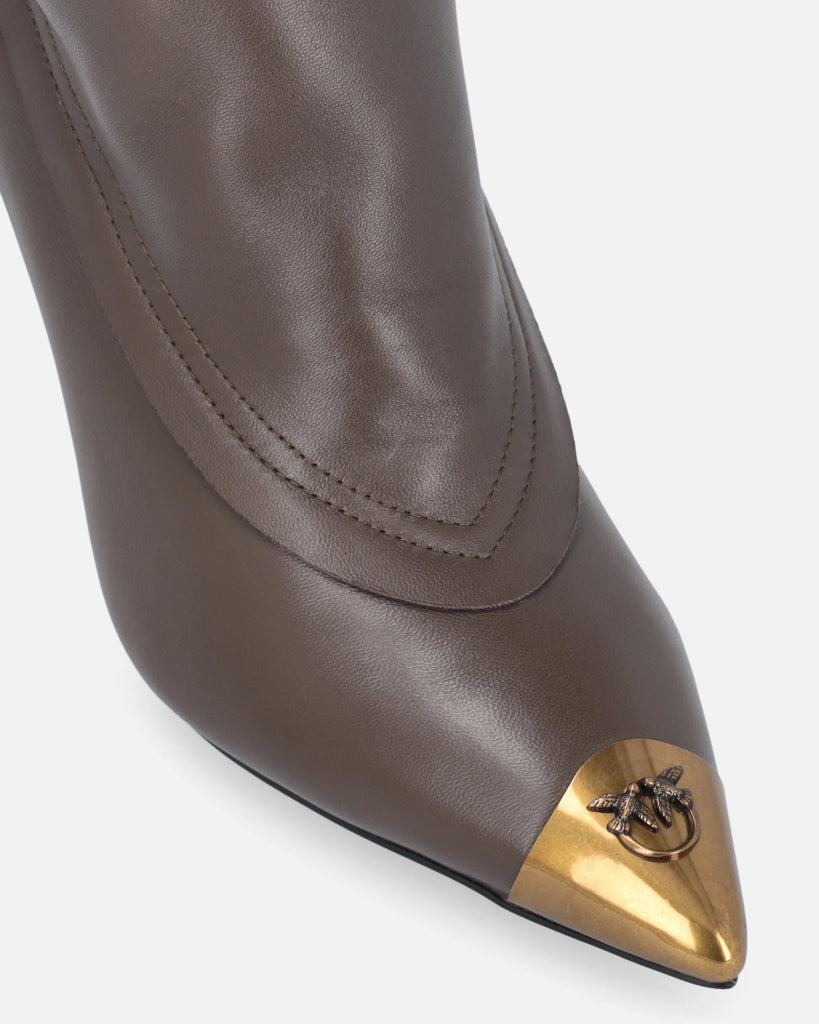 PINKO LUCY 25 - ANKLE BOOT NAPPA/LINING