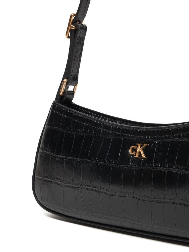 CALVIN KLEIN CK CROC SMALL SHOULDER BAG