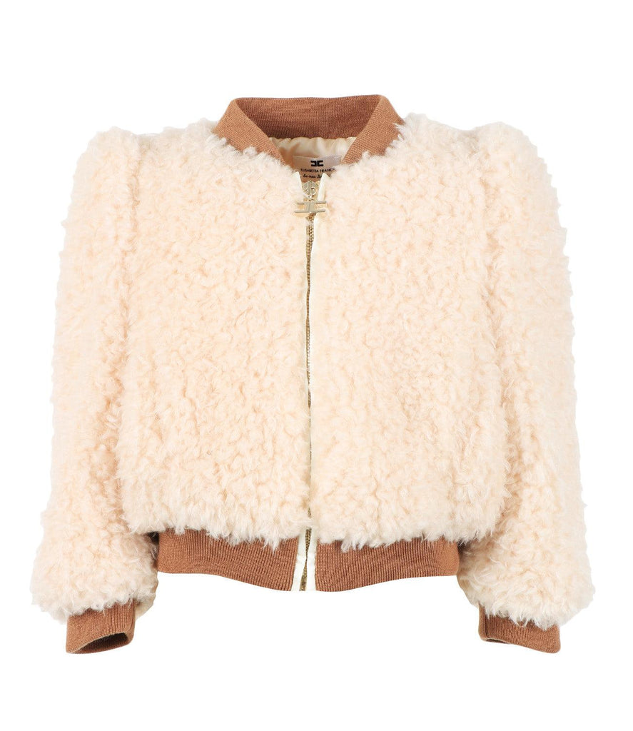 ELISABETTA FRANCHI La Mia Bambina ECO MONTONE CON COSTINA SMACCH