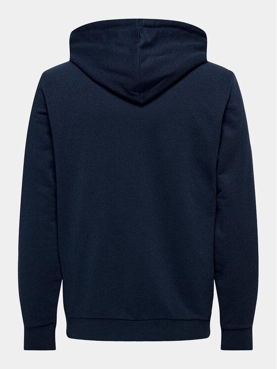 ONLY&SONS ONSLENNY REG VINTAGE PRINT HOOD SWEAT