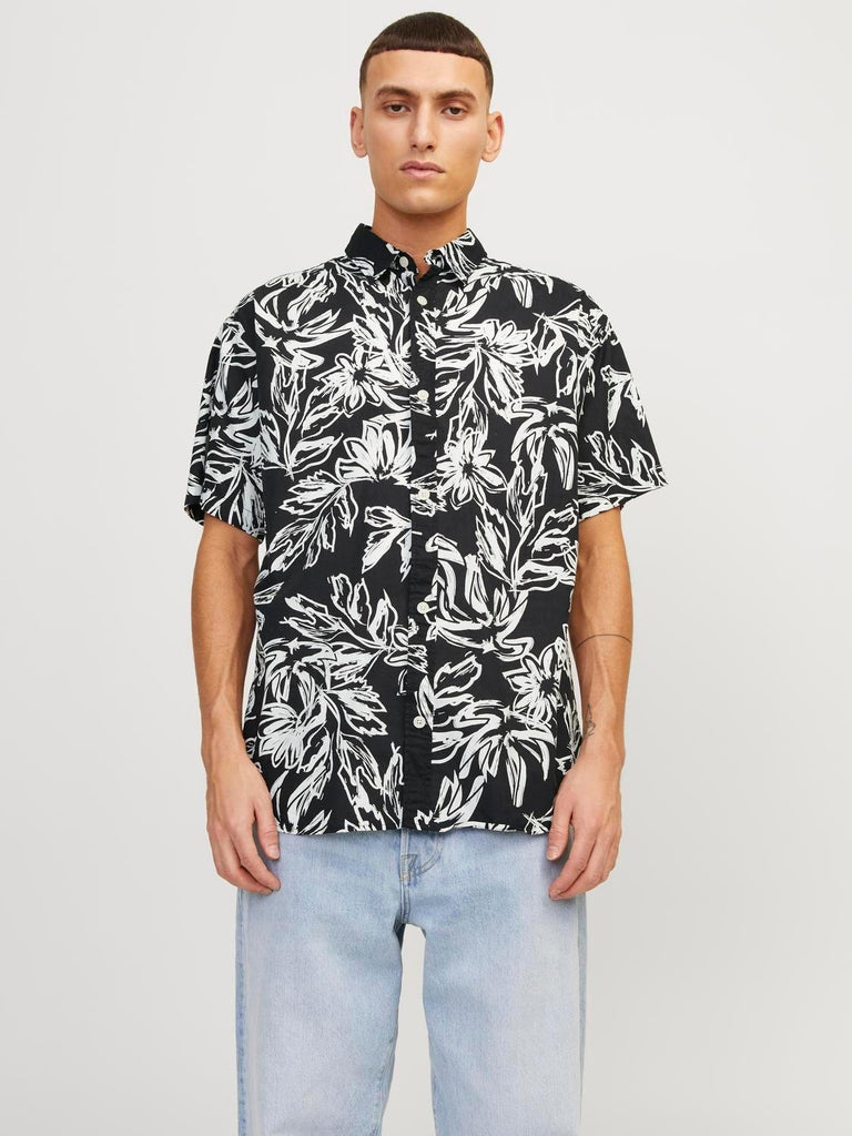 JACK AND JONES JORLAFAYETTE AOP SHIRT SS