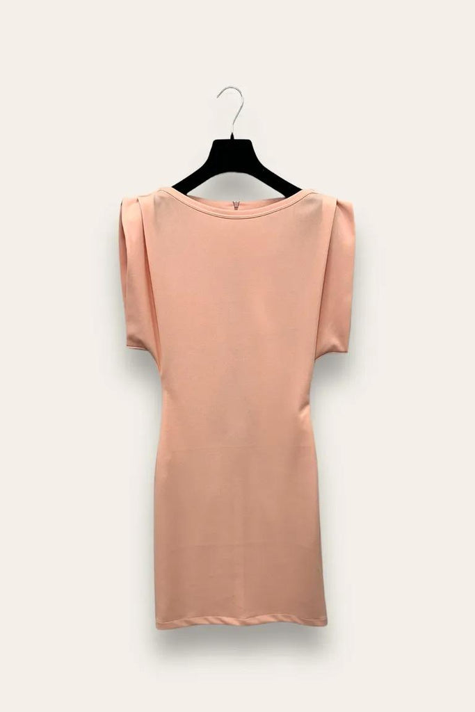 LOVEme Abito tubino sagomato in crepe, zip sulla schiena