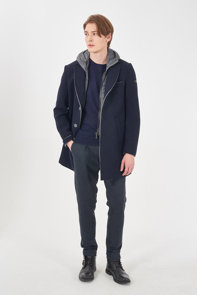 YES ZEE CAPPOTTO UOMO SFODERATO