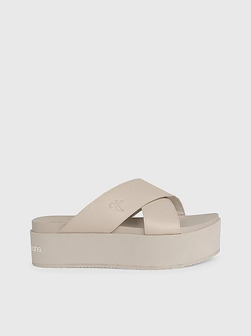 CALVIN KLEIN JEANS FLATFORM CROSS MG UC