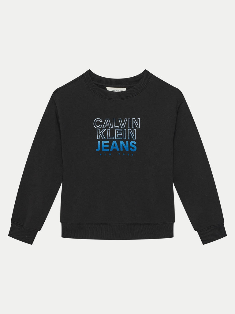 CALVIN KLEIN JEANS GRADIENT FLOCK LOGO CN