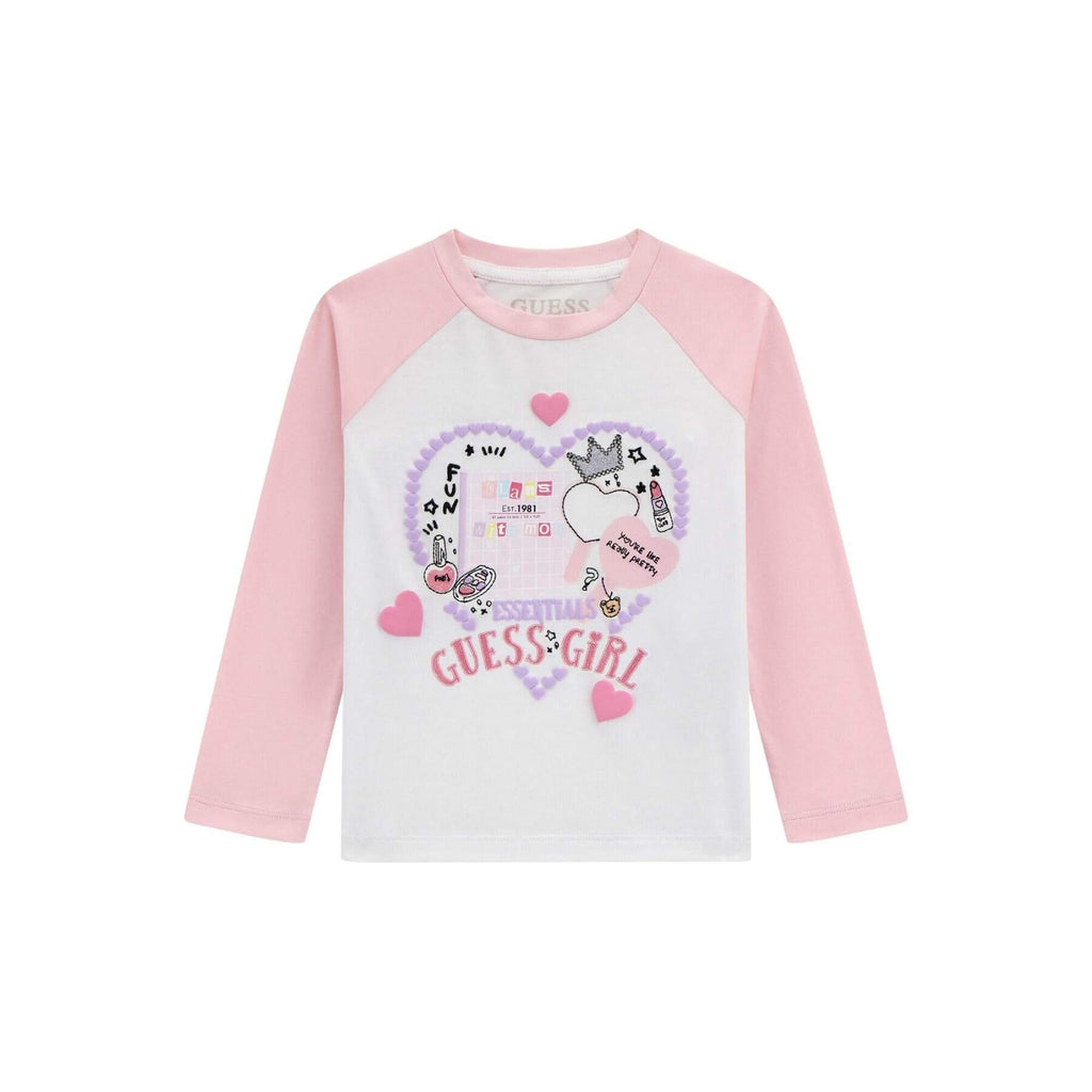 GUESS RAGLAN LS T-SHIRT