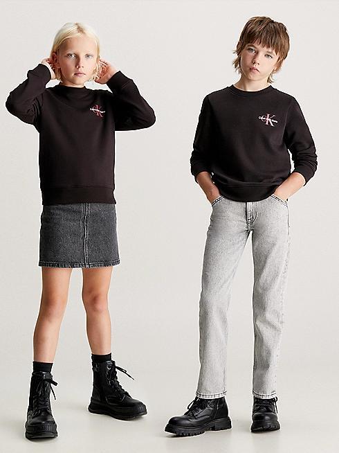 CALVIN KLEIN JEANS MONOGRAM CN SWEATSHIRT