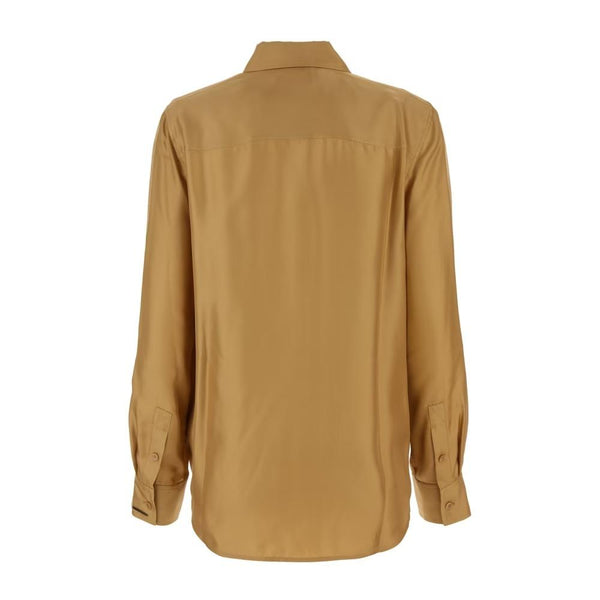 CALVIN KLEIN SILK SPLIT SLEEVE SH