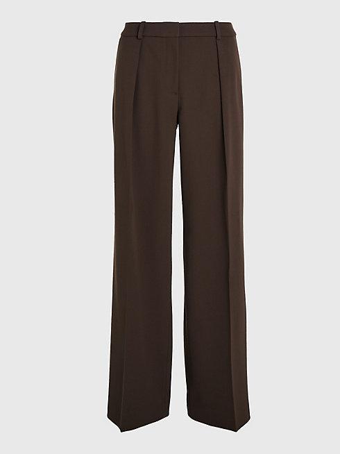 CALVIN KLEIN WOOL TWILL EXTRA WID