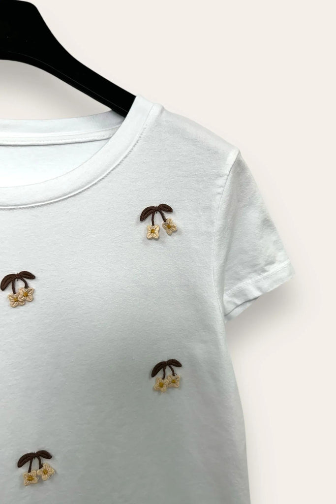 LOVEme T-shirt con fiori