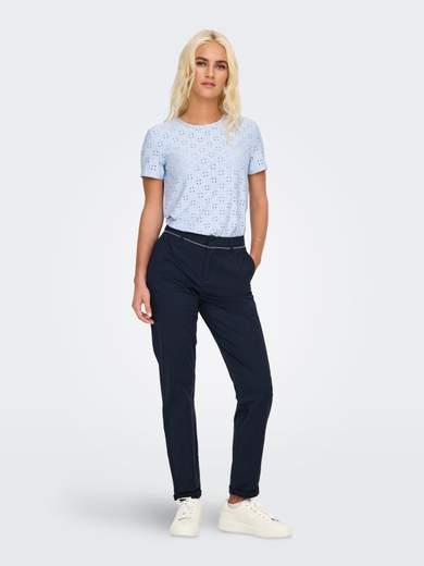 ONLY ONLBIANA MW PIPING CHINO CC PNT