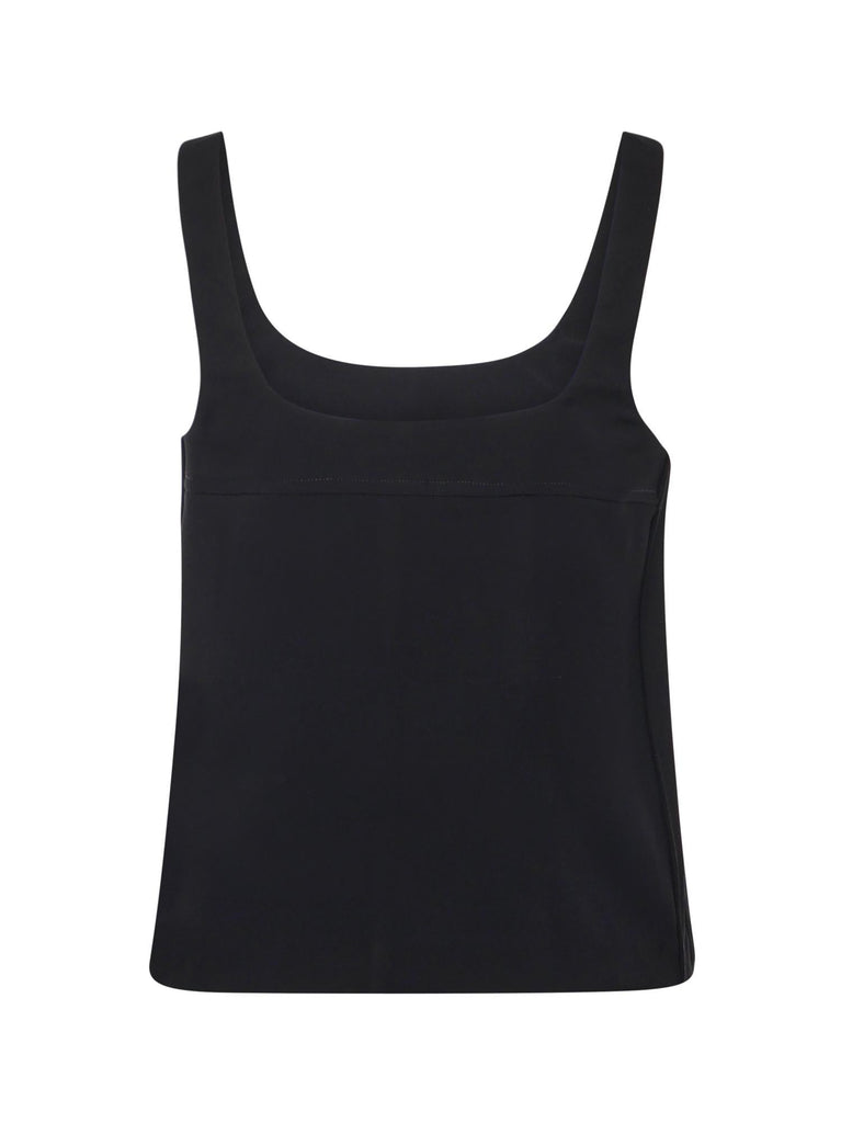 PINKO CHARO TOP CREPE STRETCH