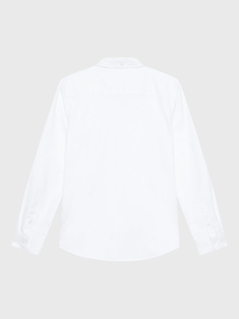 GUESS BRUSH HERRINGBONE ADJ. LS SHIR