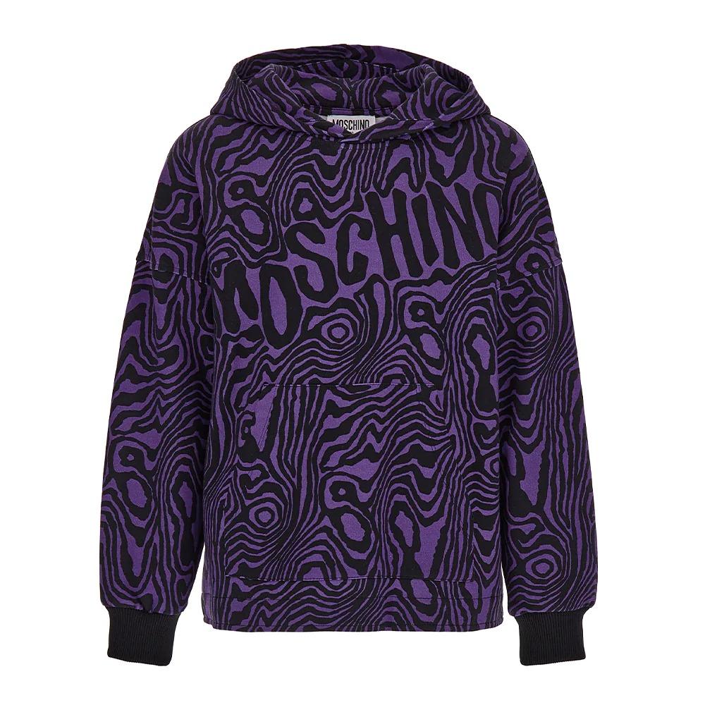 MOSCHINO KID FELPA C/CAPPUCCIO