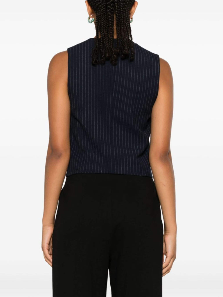CALVIN KLEIN PINSTRIPE WAISTCOAT
