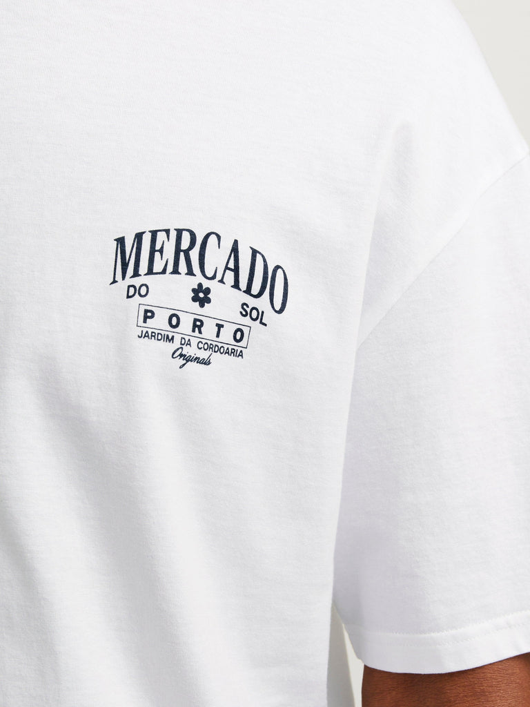 JACK AND JONES JORMERCADO TEE SS CREW NECK TG LN STYD