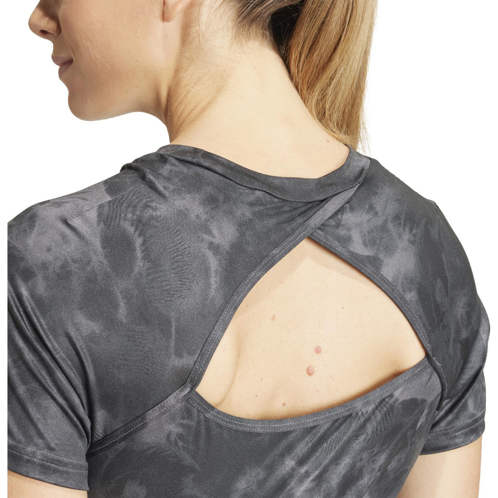 ADIDAS AOP FLOWER TEE