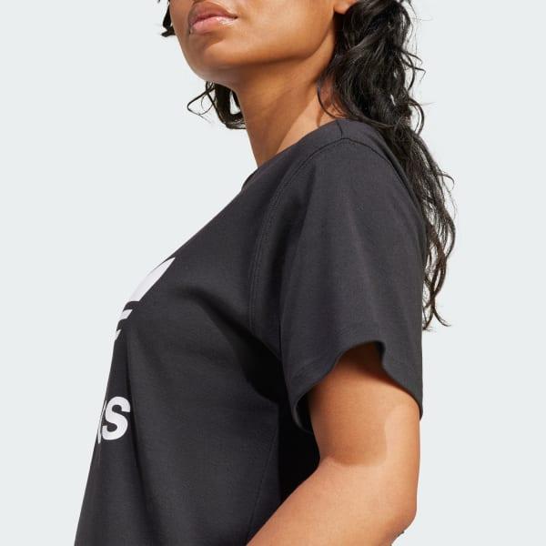 ADIDAS ORIGINALS TREFOIL TEE         BLACK
