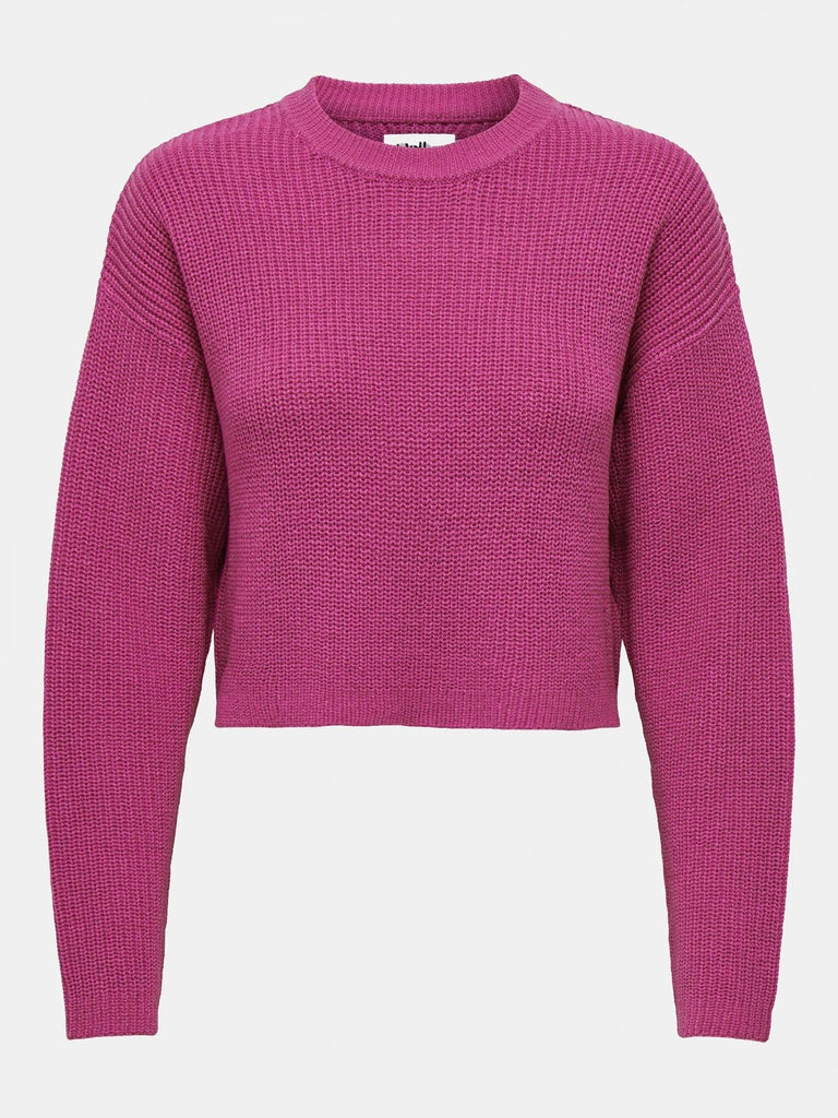 ONLY ONLMALAVI L/S CROPPED PULLOVER KNT NOOS