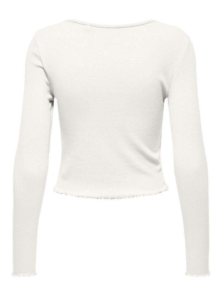 ONLY ONLBETTY L/S V-NECK TOP CC JRS