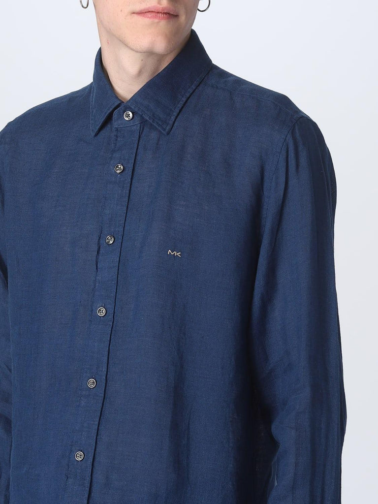 MICHAEL KORS LINEN  SLIM FIT SHIRT