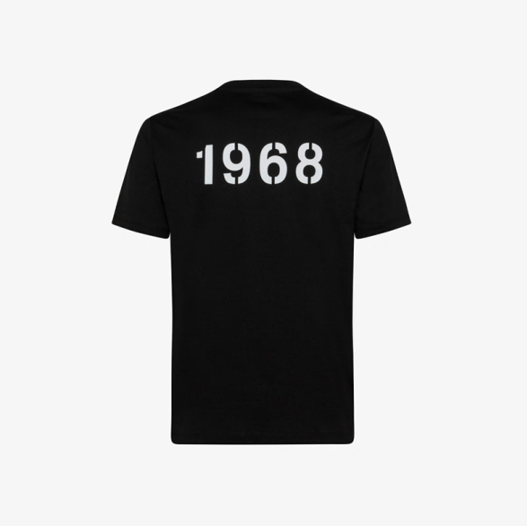 SUN68 T-SHIRT ROUND BIG  WORD