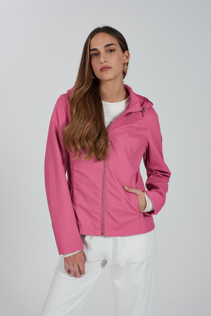 YES ZEE GIUBBINO DONNA IN SOFTSHELL CON CAPPUCCIO