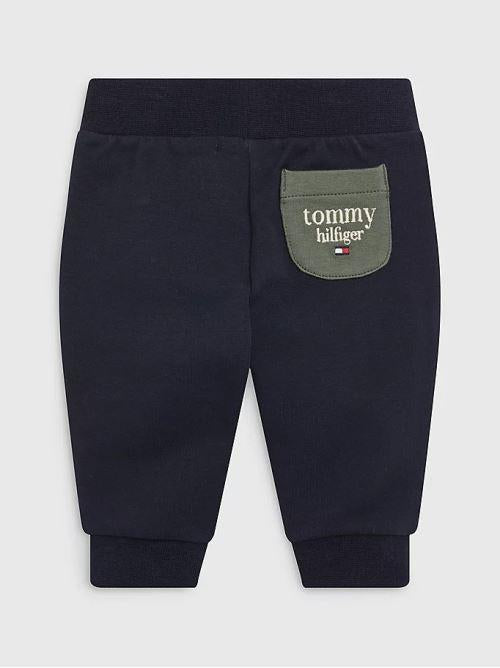 TOMMY HILFIGER BABY LOGO COLORBLOCK SWEATPANT