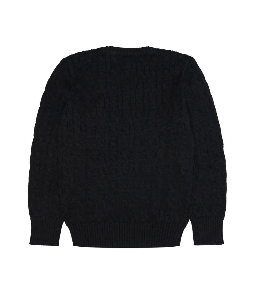 RALPH LAUREN LS CABLE CN-TOPS-SWEATER