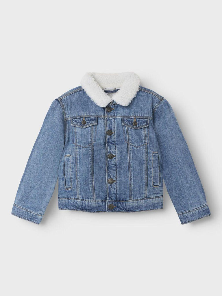 NAME.IT NMMJACK TEDDY DNM JACKET 1101-OV N