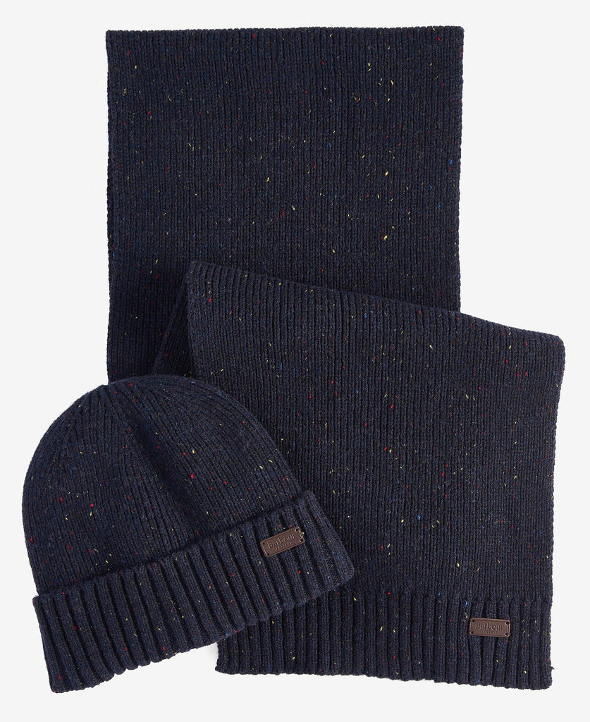 BARBOUR CARLTON FLECK BEANIE & SCARF