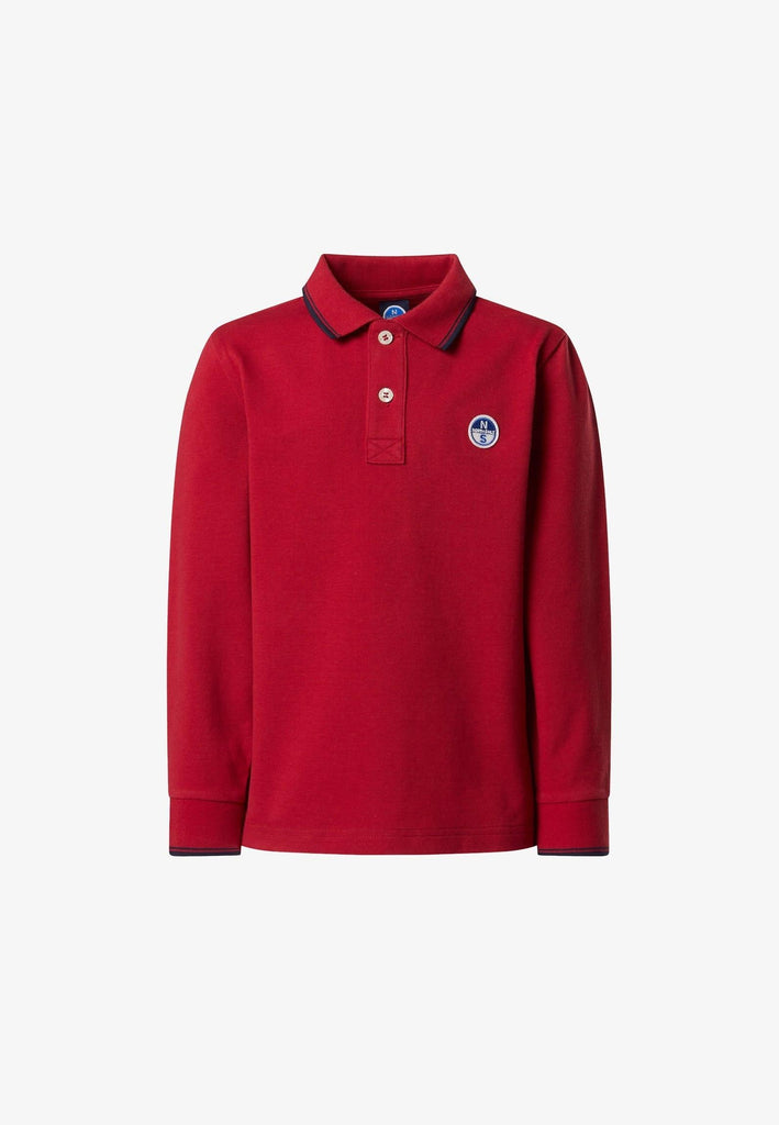 NORTH SAILS POLO LONG SLEEVE  W/LOGO