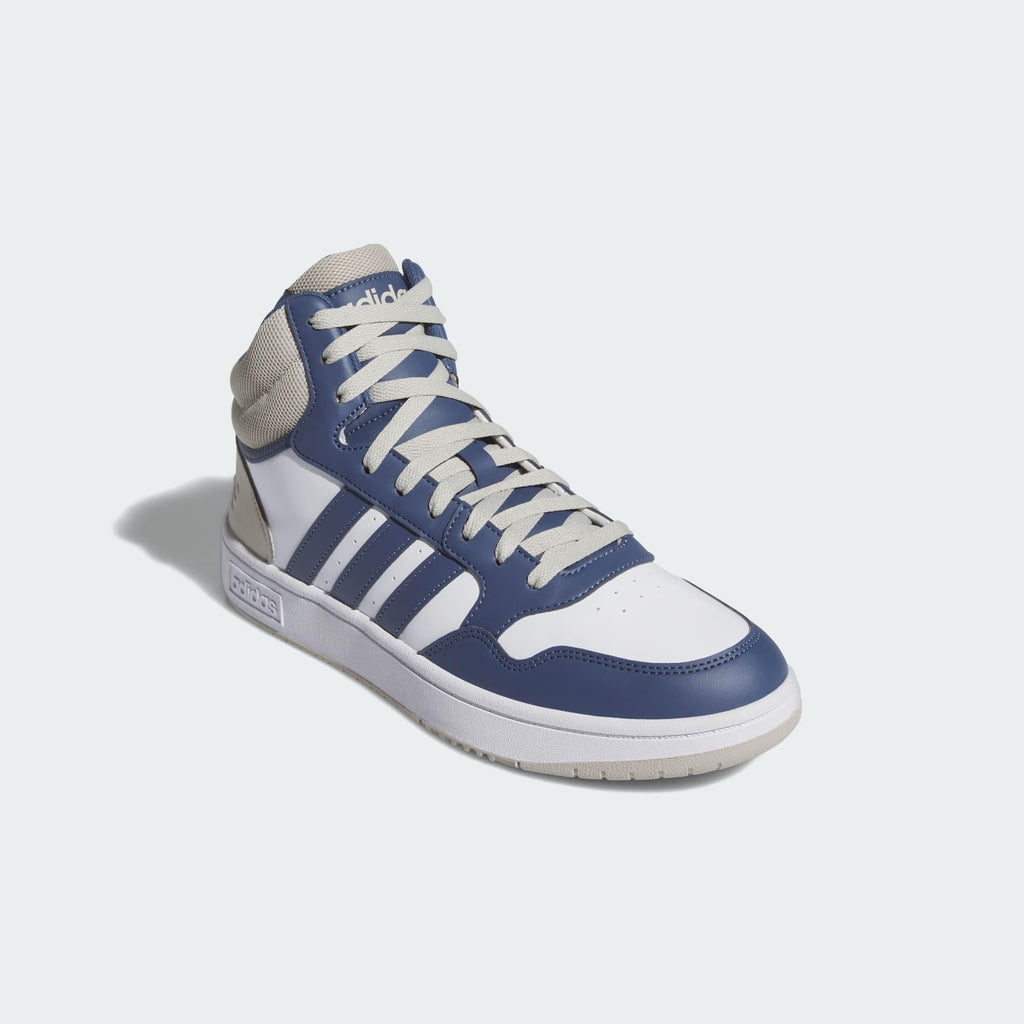 ADIDAS HOOPS 3.0 MID       FTWWHT/PREBLU/PUTGRE