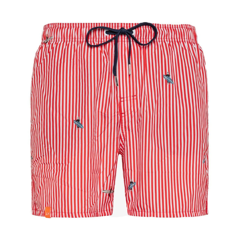SUN68 SWIM PANT STRIPE FANCY