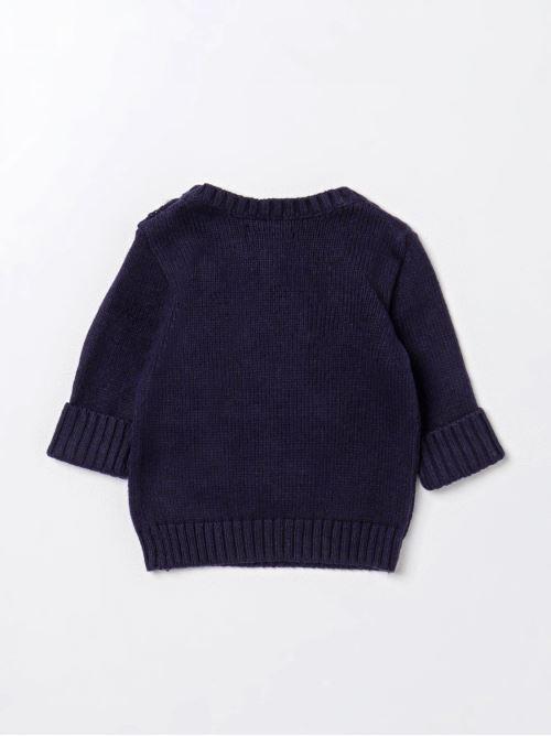 RALPH LAUREN LS CN BEAR-SWEATER-PULLOVER
