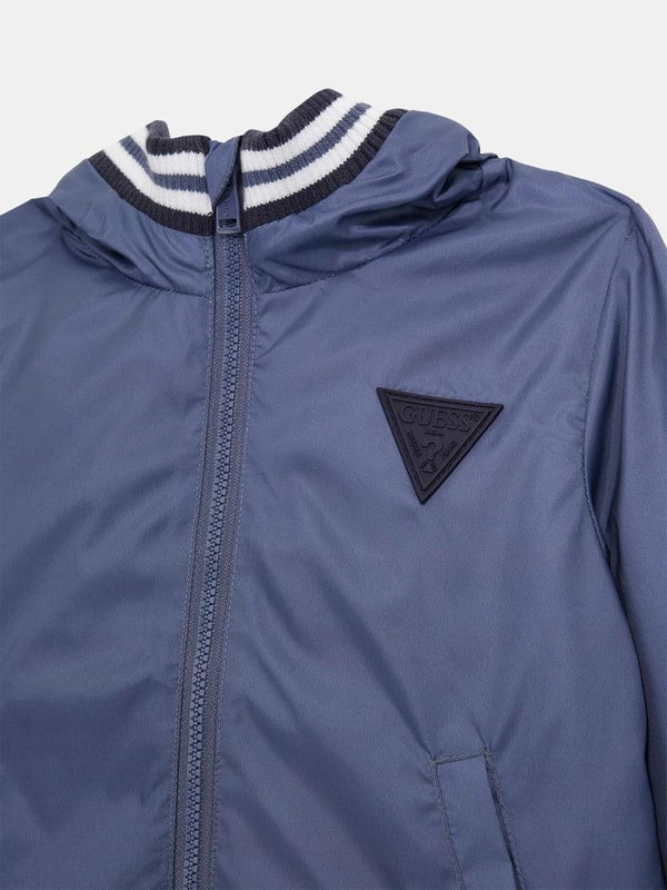 GUESS HOODED LS WINDBREAKE